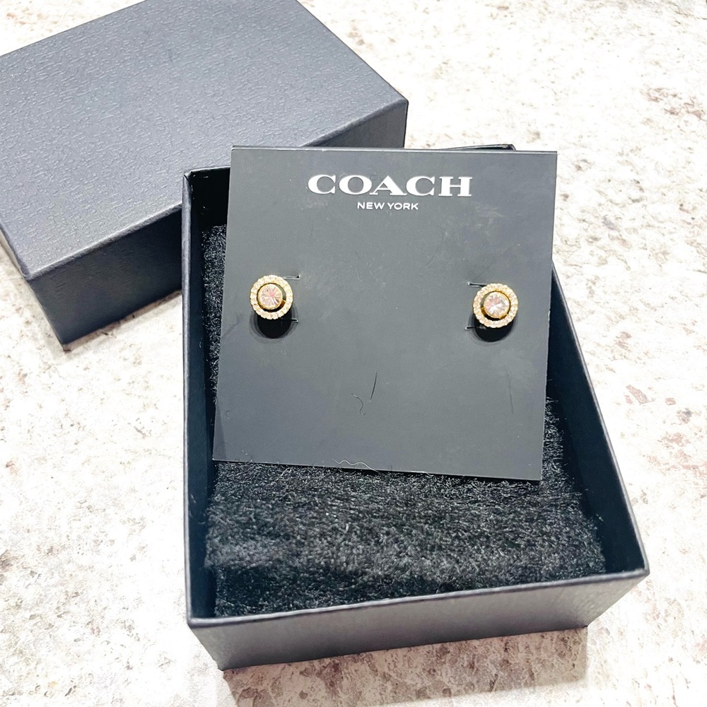 Coach earrings, studs